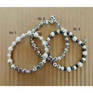 Armband Silvriga, CAT LOVE