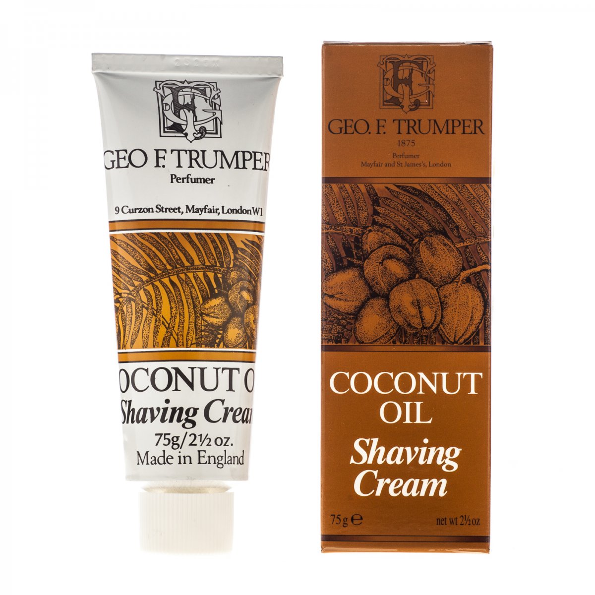 Geo F Trumper Coconut Oil Shaving Cream Tube - Bild 2