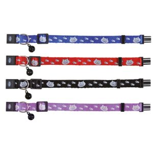 Halsband med bjällra och reflex