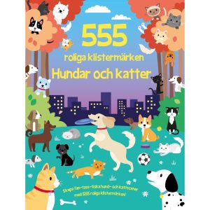 555 roliga klistermärken Hundar och katter