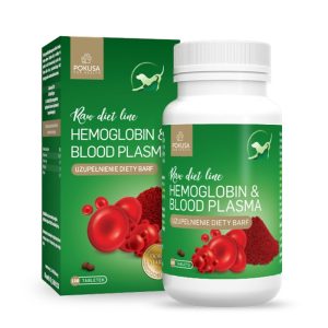 POKUSA RawDietLine Hemoglobin and Blood plasma 120 tabs