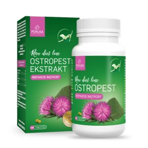 POKUSA RawDietLine Milk thistle 120 tabs