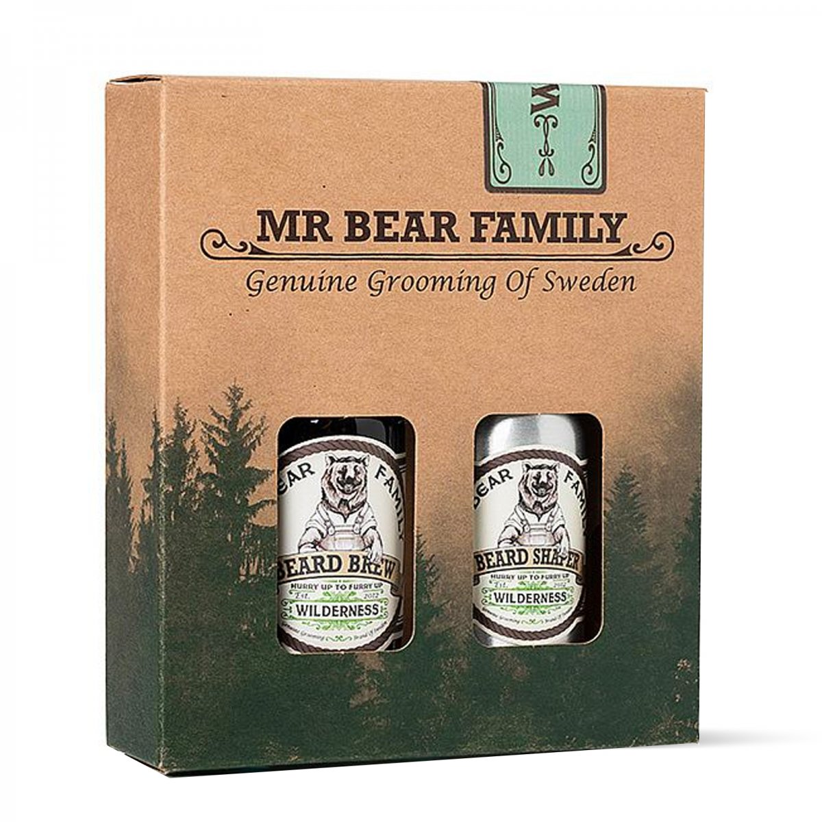 Mr Bear Kit – Beard Brew & Shaper Wilderness