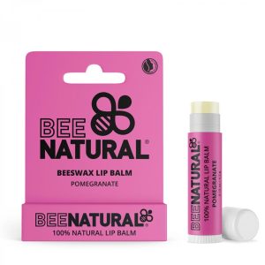 Bee Natural Lip Balm – Pomegranate