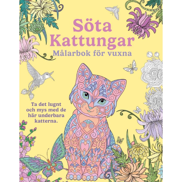 Söta kattungar, En målarbok för vuxna