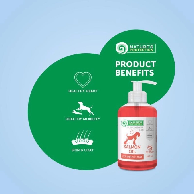 Natures Protection 100% Salmon Oil 300 ml - Bild 3