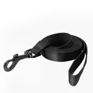 DOGMAN Nylonkoppel Iris S, 15mm x 180cm, med invävd reflex – i flera olika färger