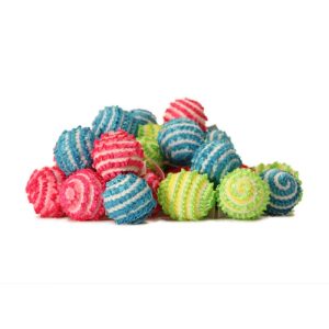 DOGMAN Kattlek Spetsboll Mix 4cm