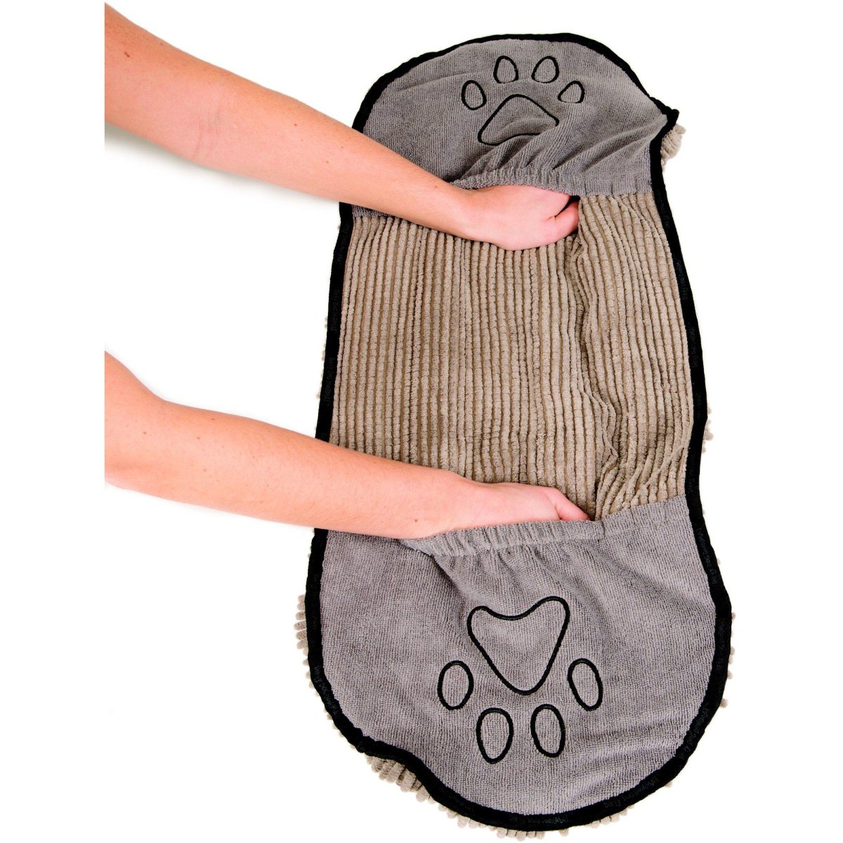 DGS Dirty Dog SHAMMY Handduk 33x79cm, Grå - Bild 6