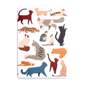 – Anteckningsblock, Feline Fine katter