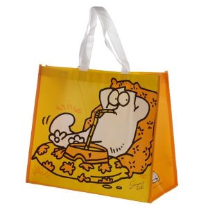 Shoppingbag, Simon´s Cat, gul
