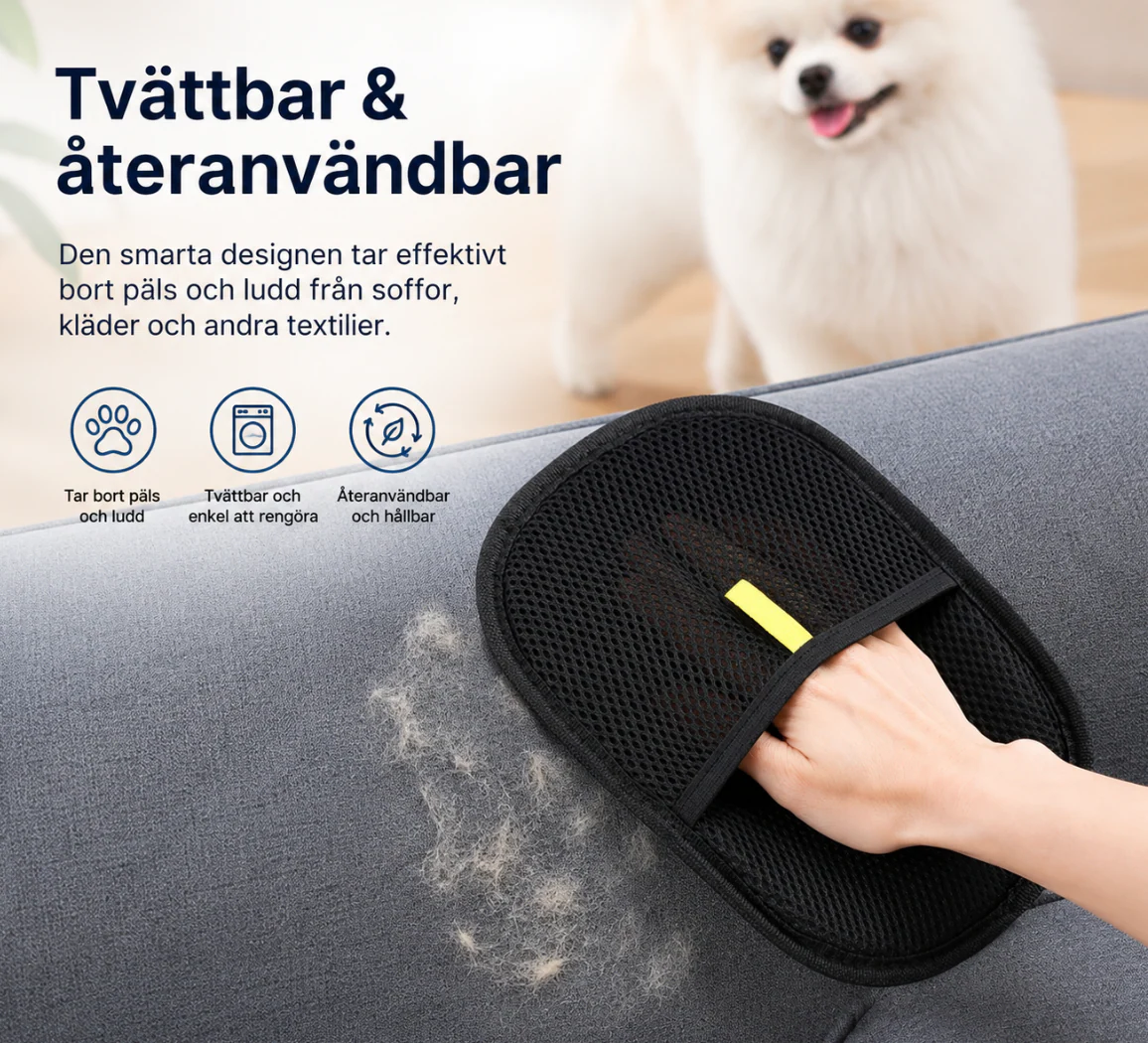 Pälsborttagningshandske - Bild 7