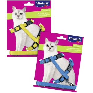 VITAKRAFT Kattsele med Koppel, 22-42 cm, M