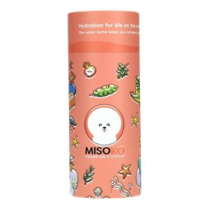 MISOKO Water Bottle 600 ml, stainless steel