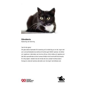 Gåva Kastrering/IDmärkning