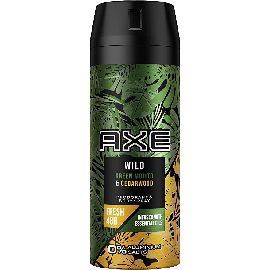 Axe Bodyspray Wild (Green Mojito + Cedarwood) 150 ml - Bild 2