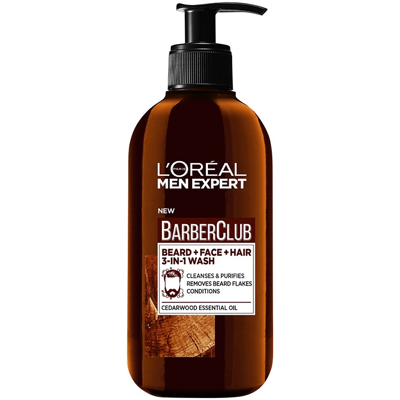 Loreal Paris Men Expert Barber Club Wash 200 ml - Bild 2
